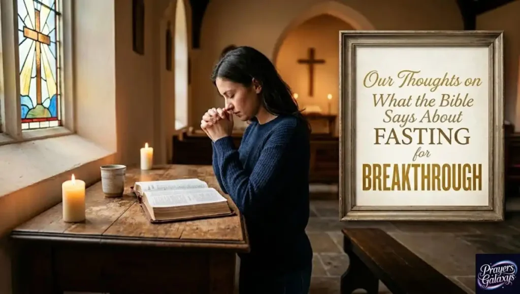Fasting for Breakthrough