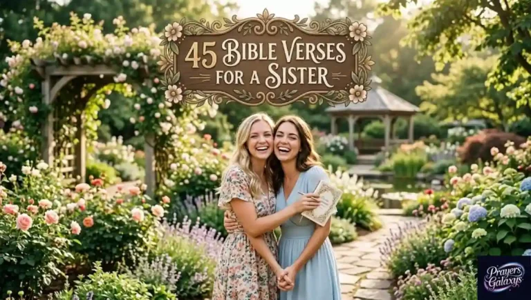 Bible Verses For A Sister