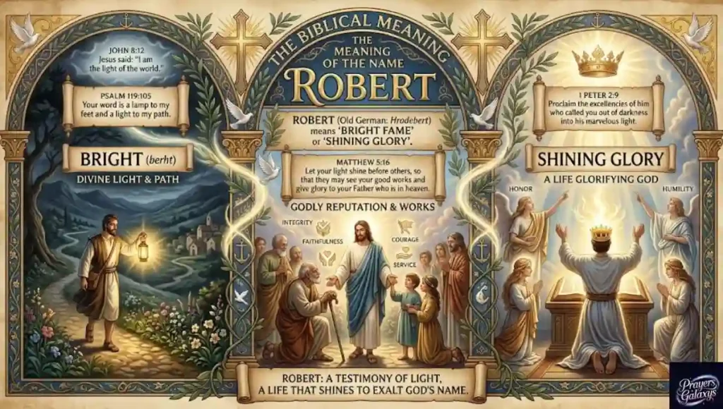 The Biblical Meaning of Name Robert
