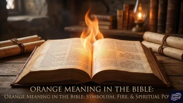 Orange Meaning in the Bible: Symbolism, Fire, and Spiritual Power