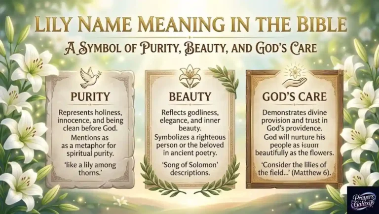 Lily Name Meaning in the Bible: A Symbol of Purity, Beauty, and God's Care