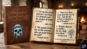 33+ Coldest Bible Verses You Never Knew Existed