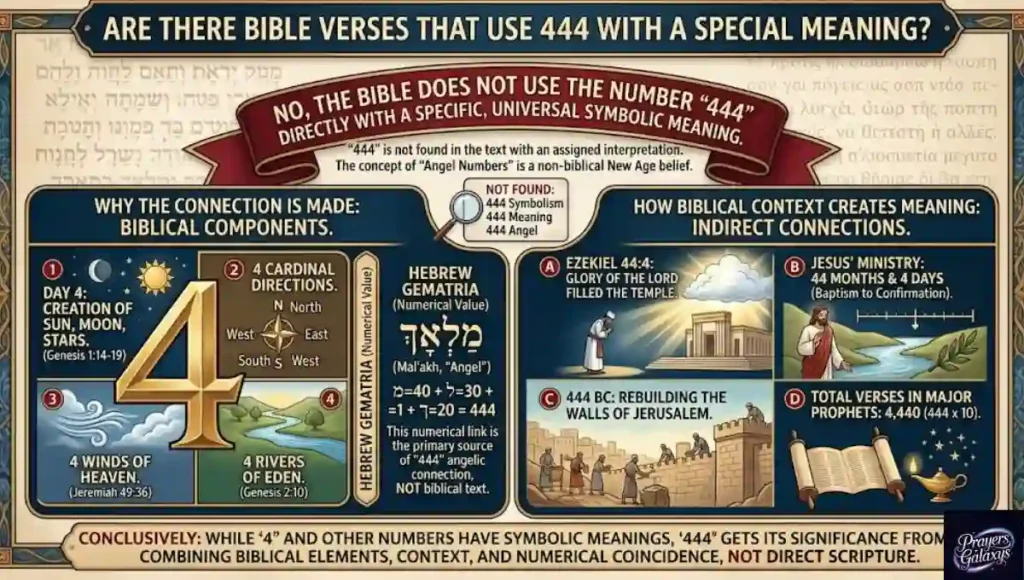 Are There Bible Verses That Use 444 with a Special Meaning?