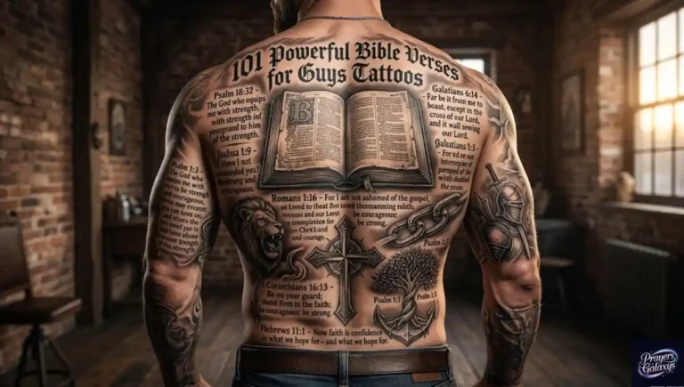 101 Powerful Bible Verses for Guys Tattoos That Reflect Strength and Faith
