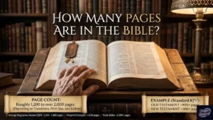 How Many Pages are in the Bible