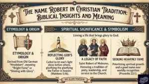 The Name Robert in Christian Tradition: Biblical Insights and Meaning