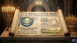 777 Meaning in the Bible: God's Perfection, Completion, and Divine Assurance