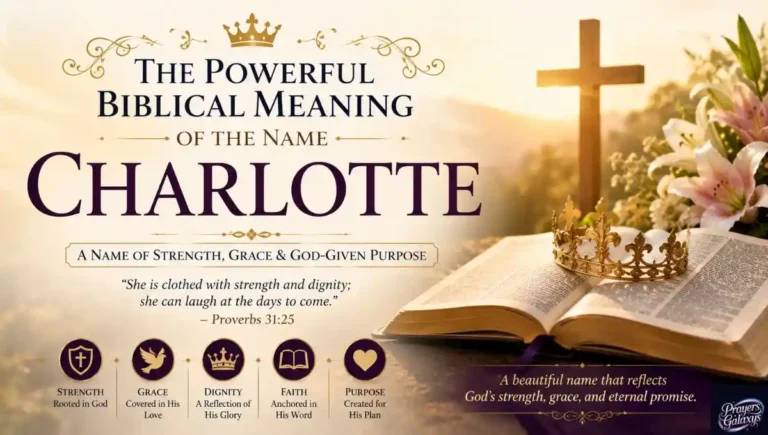 The Powerful Biblical Meaning of the Name CHARLOTTE
