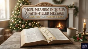 Noel Meaning in Bible: A Faith-Filled Message of Hope, Joy, and Christ's Birth