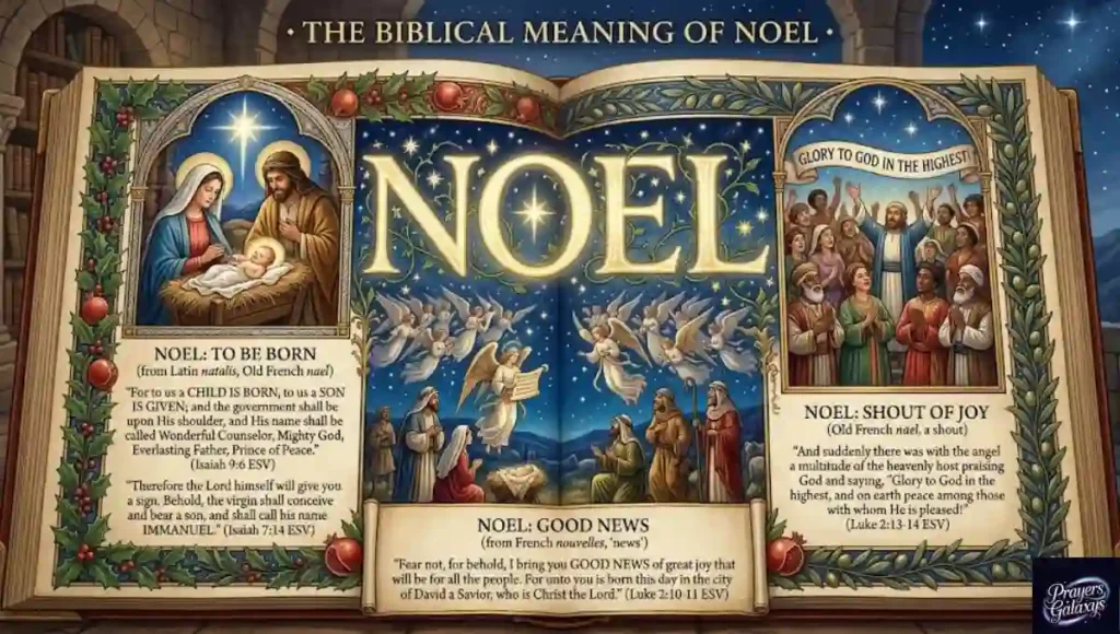 Bible Verses Related to the Meaning of Noel