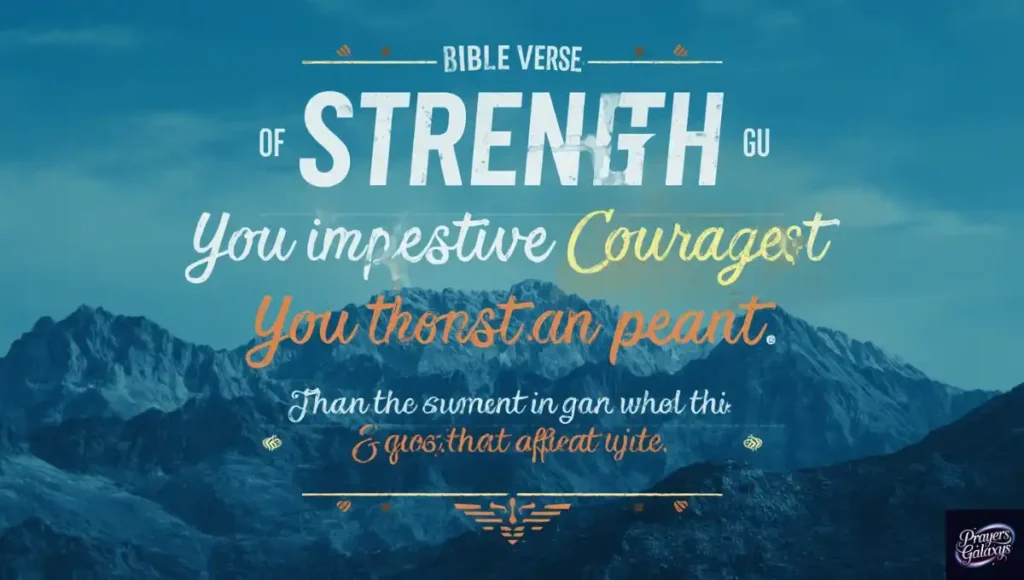 Bible Verses About Strength, Courage & Masculinity
