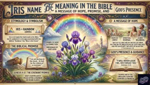 Iris Name Meaning in the Bible | A Message of Hope, Promise, and God's Presence