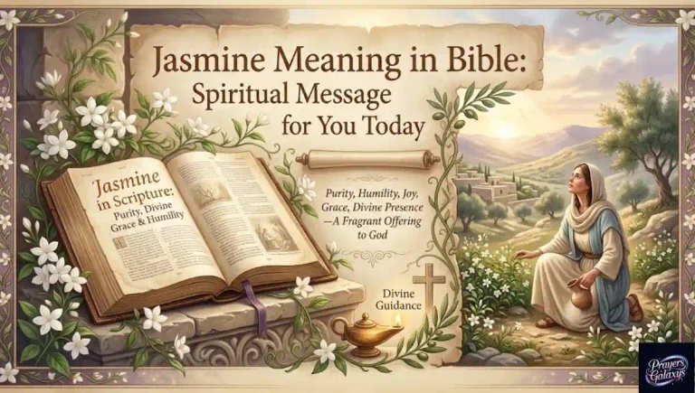 Jasmine Meaning in Bible: Spiritual Message for You Today