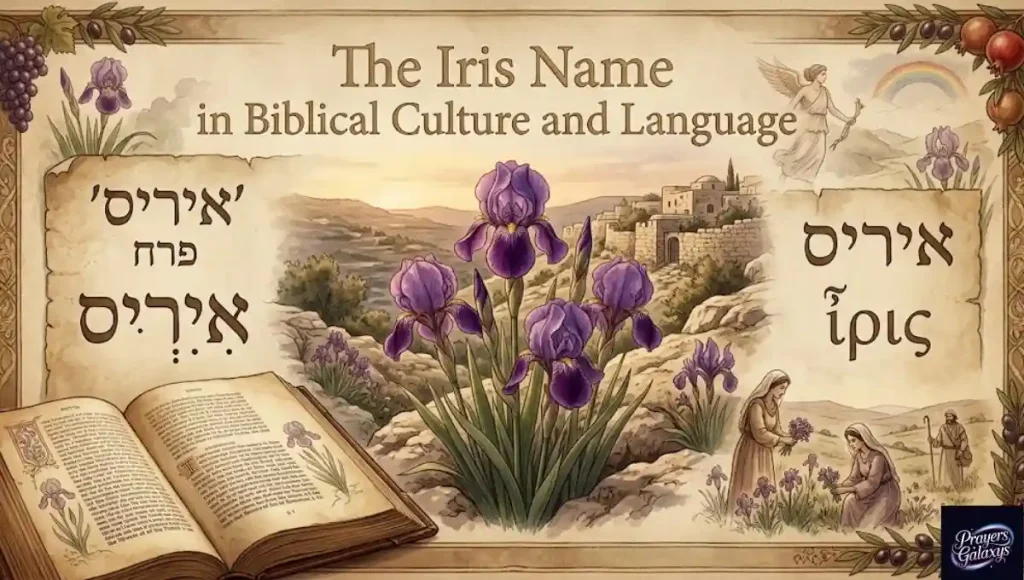 The Iris Name in Biblical Culture and Language