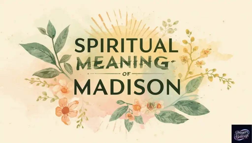 Spiritual Meaning of Madison
