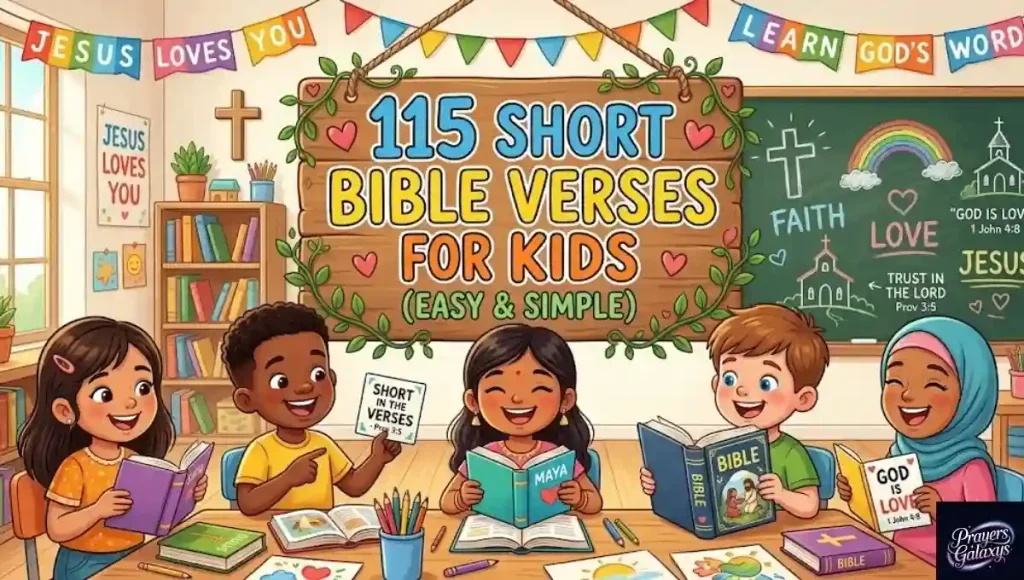 115 Short Bible Verses for Kids (Easy & Simple)