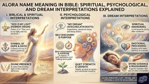 Alora Name Meaning in Bible: Spiritual, Psychological, and Dream Interpretations Explained