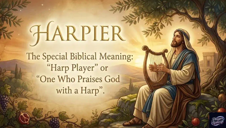The Special Biblical Meaning of the Name HARPER