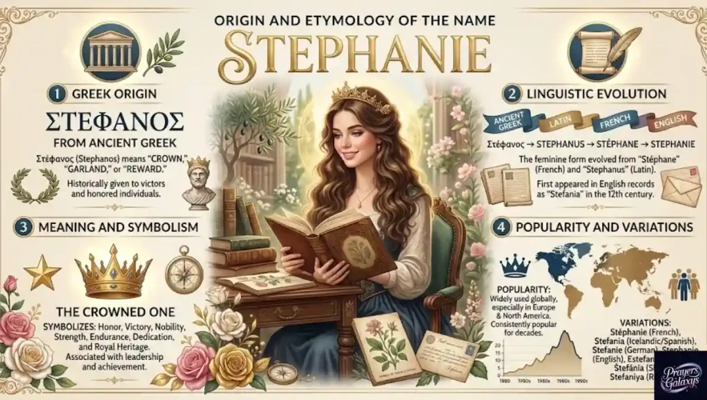 Origin and Etymology of the Name Stephanie