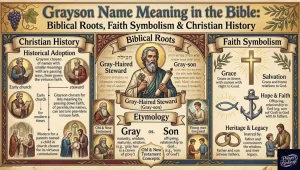 Grayson Name Meaning in the Bible: Biblical Roots, Faith Symbolism & Christian History