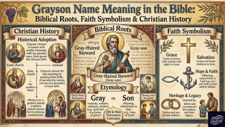 Grayson Name Meaning in the Bible: Biblical Roots, Faith Symbolism & Christian History