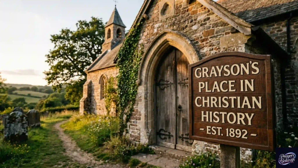 Grayson's Place in Christian History