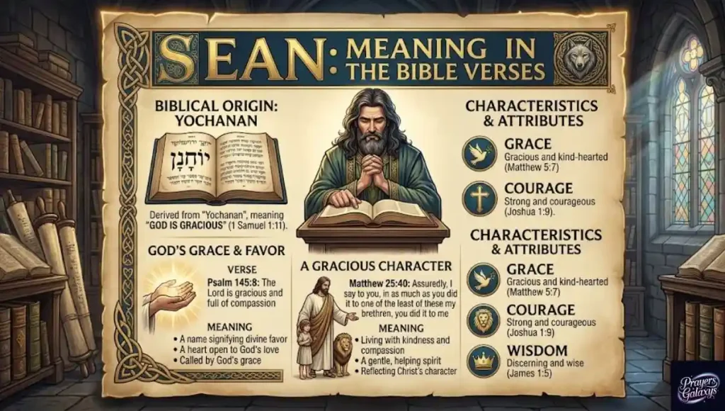 Sean Meaning in the Bible Verse