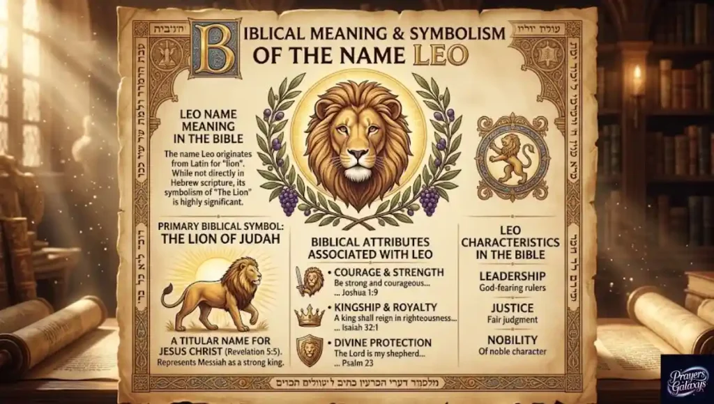 Biblical Meaning of Leo Name Meaning Bible