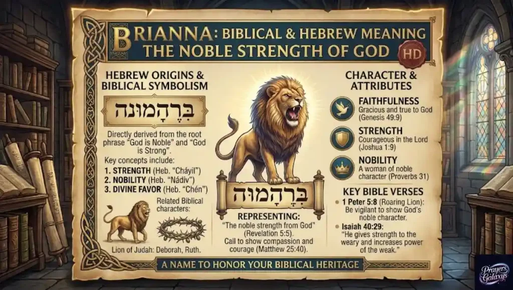 Brianna Meaning in Bible Hebrew