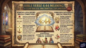 Bible Verse 4:44 Meaning: A Clear Biblical and Spiritual Explanation 2026