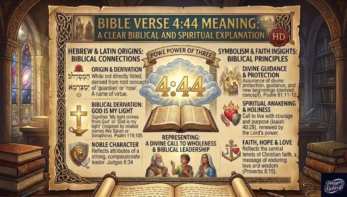 Bible Verse 4:44 Meaning: A Clear Biblical and Spiritual Explanation 2026