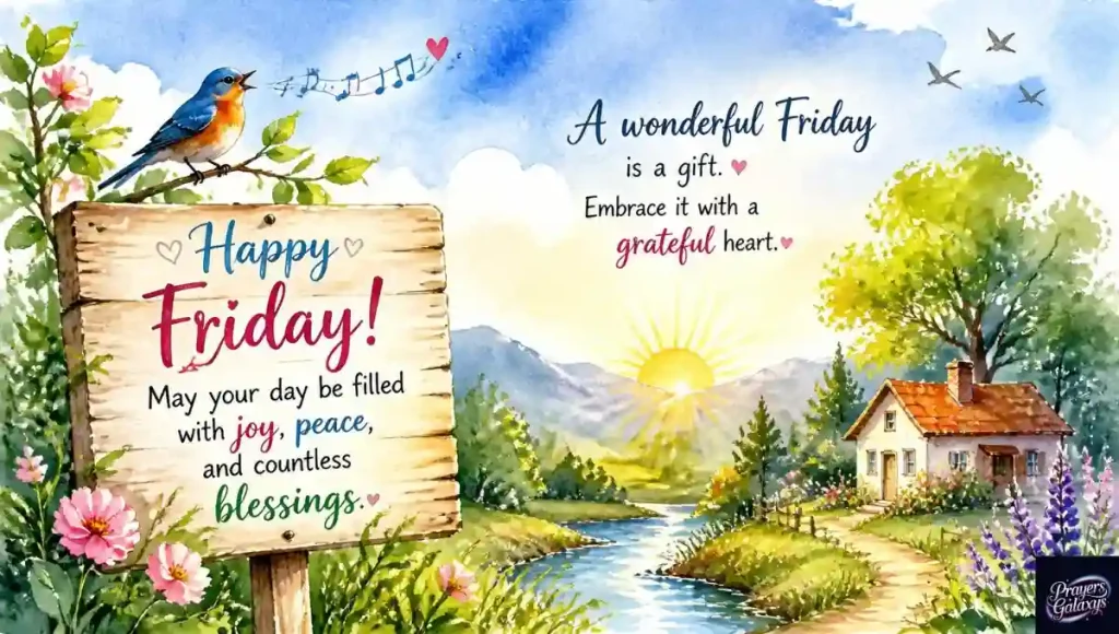 Friday Morning Blessings For Family and Friends