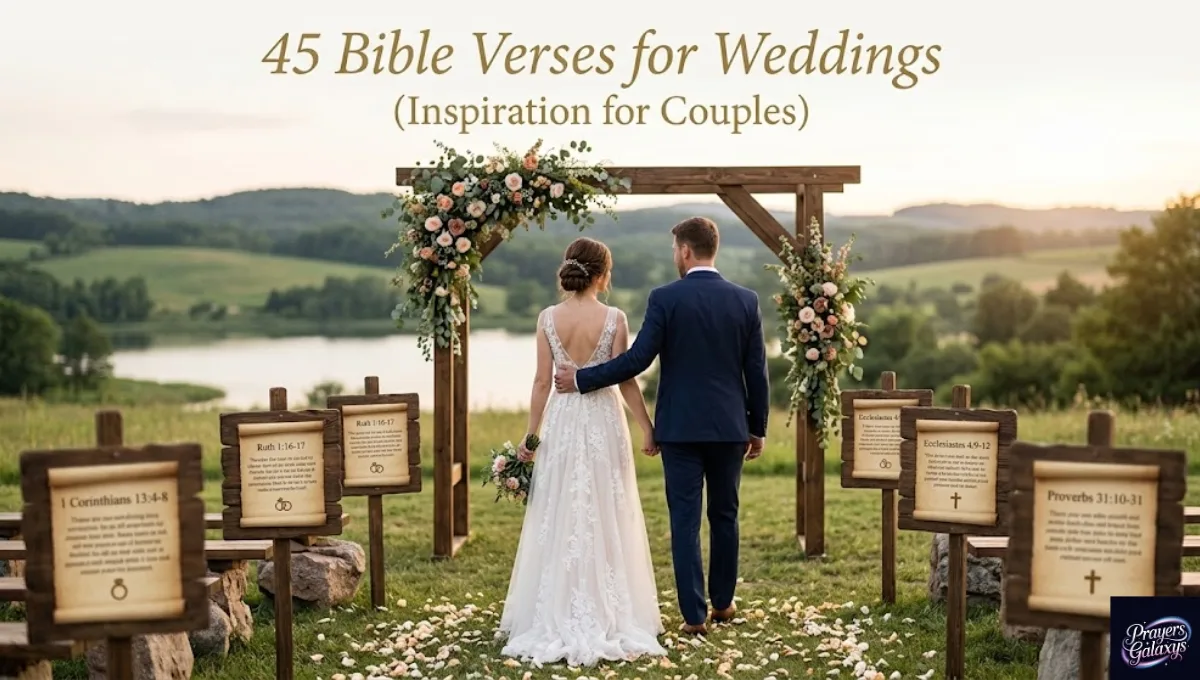45 Bible Verses for Weddings (Inspiration for Couples)