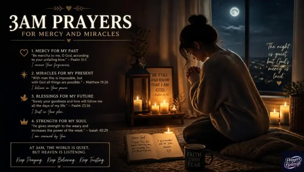 Bible Verses as 3am Prayers