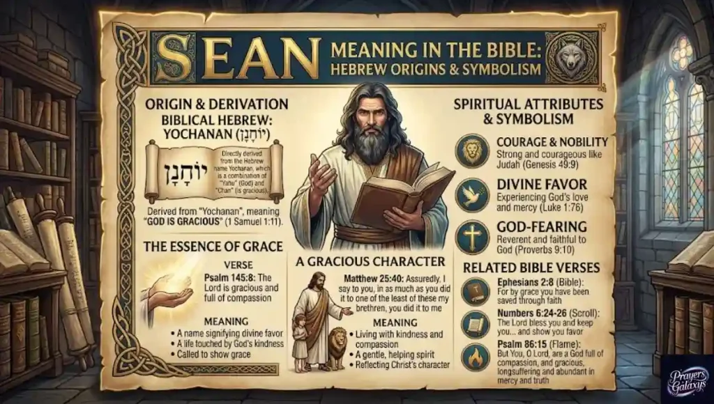 Sean Meaning in the Bible Hebrew