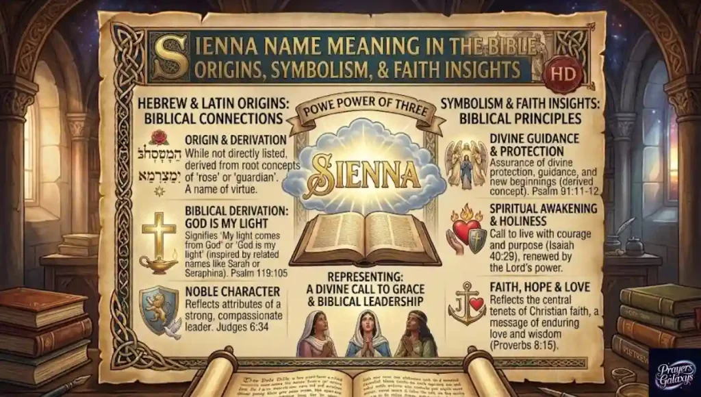 Sienna Name Meaning in the Bible: Origins, Symbolism, and Faith Insights