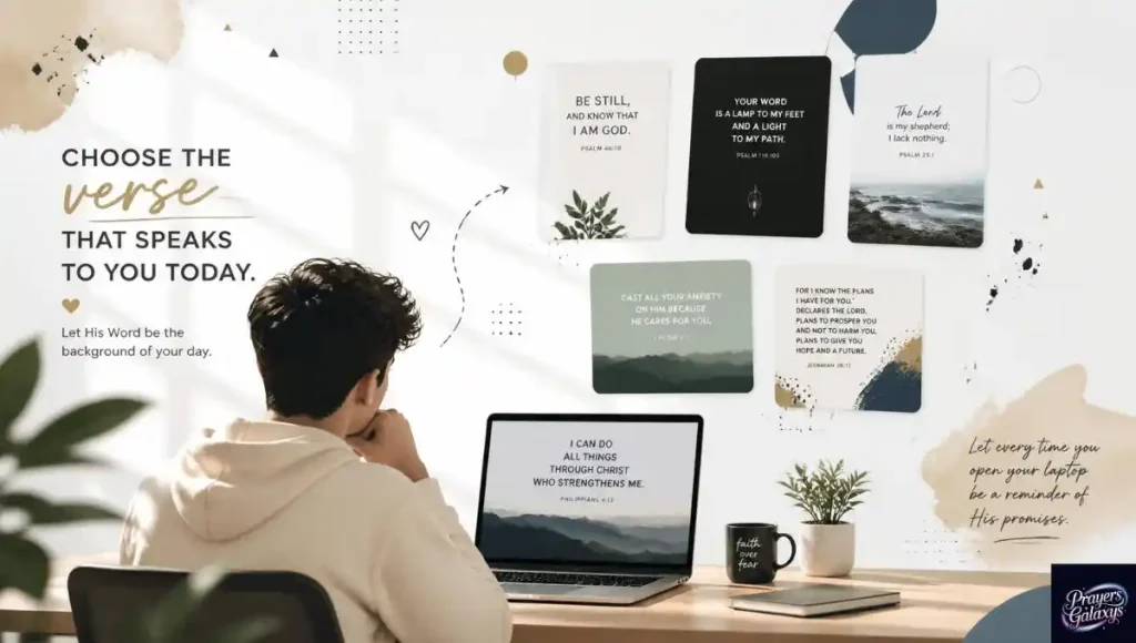 How to Create Your Own Bible Verse Laptop Wallpaper