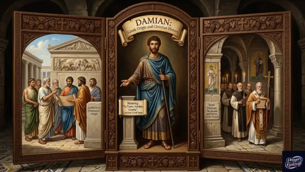 Damian: Greek Origin and Christian History
