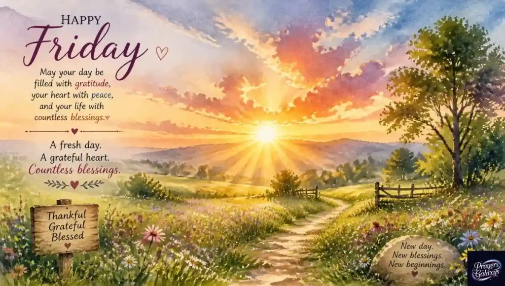 Good Morning Friday Blessings Bible Verses