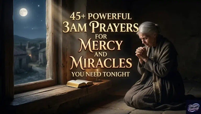45+ Powerful 3AM Prayers for Mercy and Miracles You Need Tonight