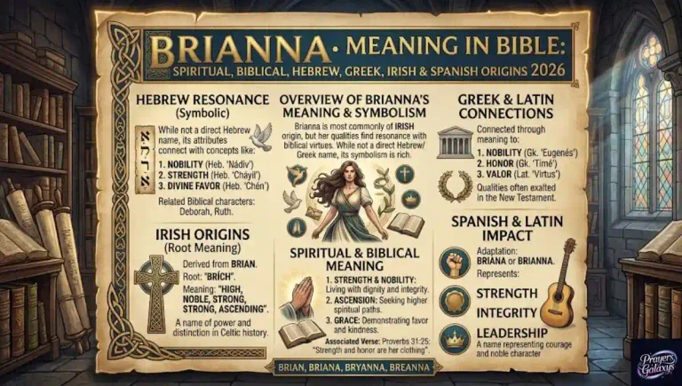 Brianna Meaning in Bible: Spiritual, Biblical, Hebrew, Greek, Irish & Spanish Origins 2026