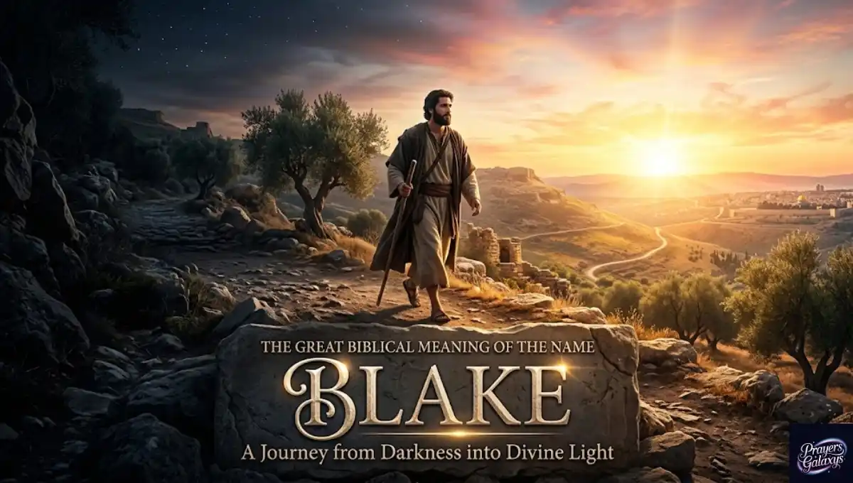The Great Biblical Meaning of the Name Blake: A Journey from Darkness into Divine Light