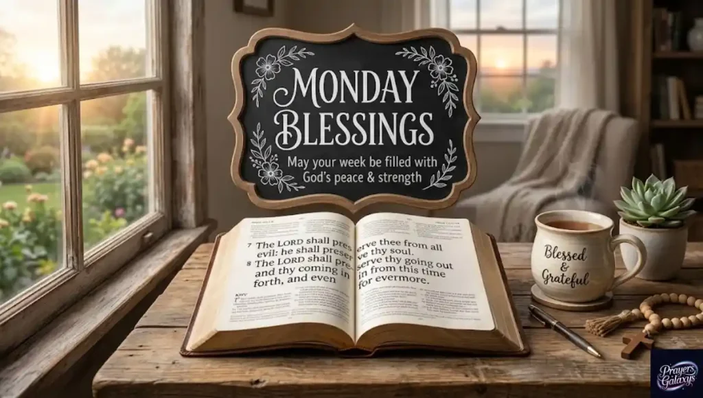 Monday Blessings With Bible Verse Images