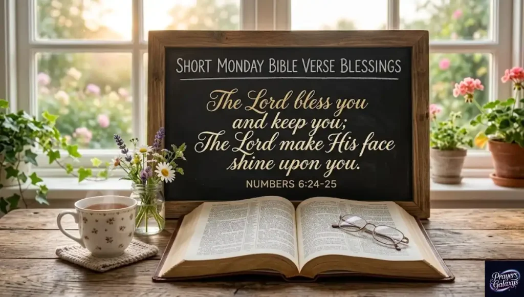 Short Monday Bible Verse Blessings